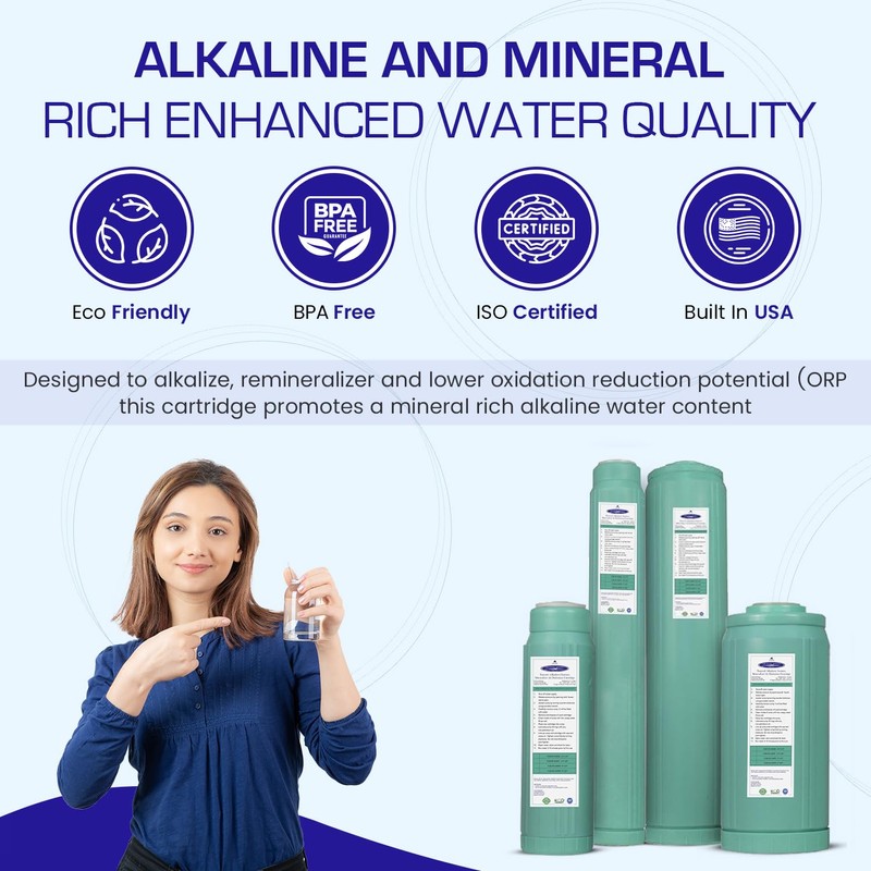 Crystal Quest Alkalizer, Ionizer, Mineralizer & Oxidation Cartridge – Boosts