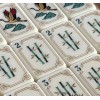 ,Acrylic Luxury Mahjong,American Mahjong Set with 160 Tiles,Turmeric Mahjong Tiles,Custom