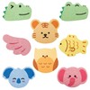 8 Pieces Baby Bath Sponges, Animal Sponge Cloths, Cute Cartoon