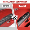 Jimen Fit for Dodge Challenger 2015-2023, 4PCS Inner Door Handle
