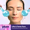 Plum Beauty Facial Ice Globes - Cooling Massage Tools for