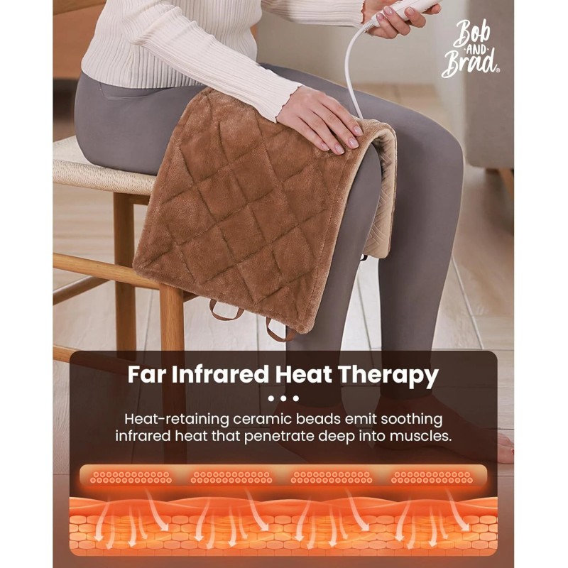 Bob And Brad Weighted Heating Pad Far Infrared Therapy Neck