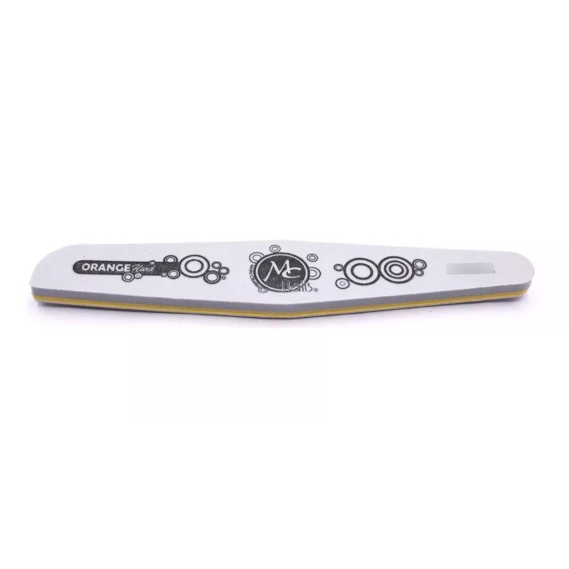 Mc Nails Lima Profesional Para Uñas Orange Hard 100/180 4