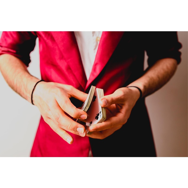 Ted's Sterling Magic Precision Blue Rider Back Bicycle Svengali Deck