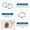 sourcing map 3/4" Split Lock Washer, 10Pcs Carbon Steel Spring