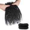 IIFLYDSFA Afro Kinkys Bulk Human Hair 18 Inch 2 Packs