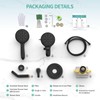 SR SUN RISE 6-Spray Shower Faucet 3-Way Combo Shower Head