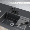 Utility Sink Faucet, Laundry Room Faucet with Pull Out Sprayer,