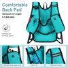 BOVIP Lightweight Hydration Back,15L Multipurpose Hiking Backpack with 1.5L Water