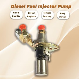 kimllier 186 186F Diesel Fuel Injector Pump with Solenoid Replacement for Yanmar 186F 186FE 406CC Diesel Engine