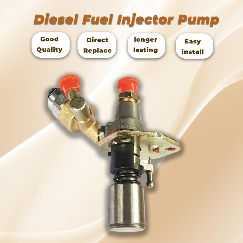 kimllier 186 186F Diesel Fuel Injector Pump with Solenoid Replacement