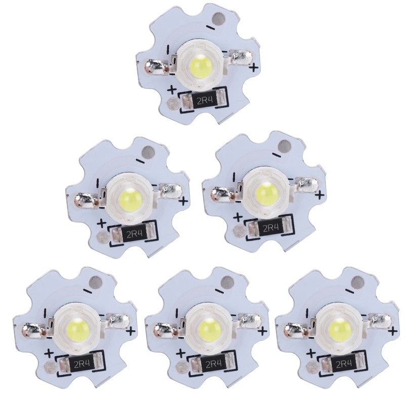 25Pcs 5V LED Chips 200LM 3W High Power LED Lamp