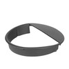 Black Angry Bird Headlight Covers Bezels for 1997-2006 Jeep Wrangler