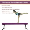 GBVUGY Adjustable&Foldable Gymnastics Balance Beam,6FT High-Low Level Floor Gymnastic Beam,No