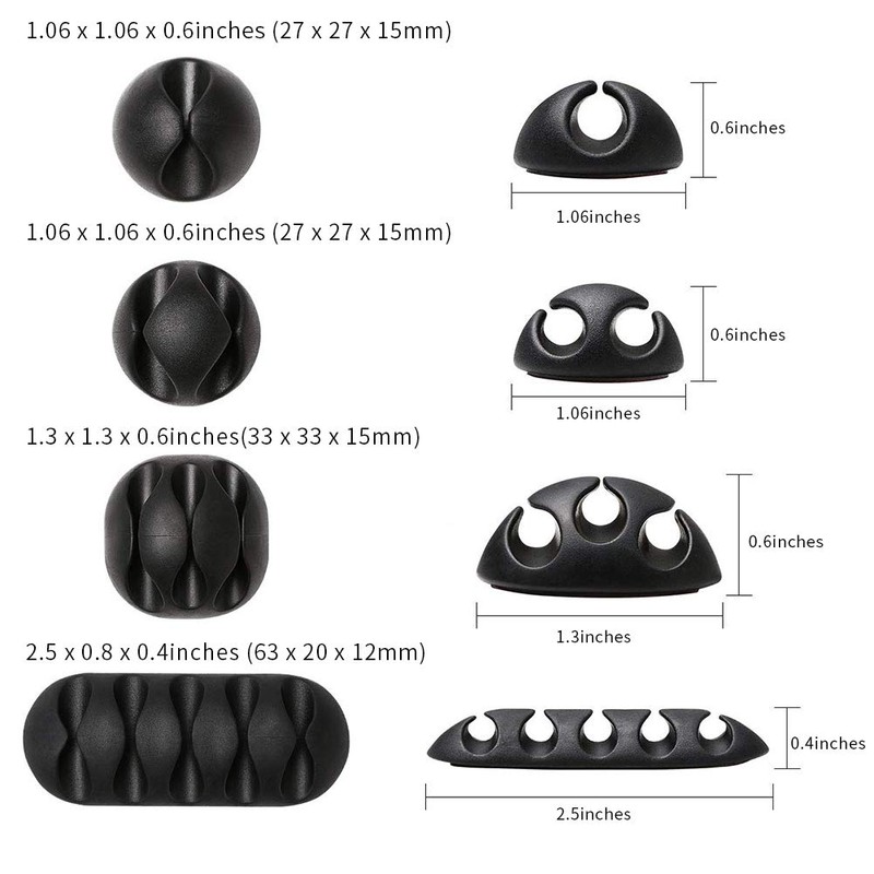 Cable Clip, Cable Management System, Cable Management Organiser, Long Life