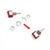 JZK 5x ON OFF ON Mini Momentary Toggle Switch MTS-123,