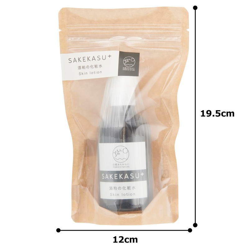 自然をちからに SAKEKASU+ 酒粕の化粧水 100ml