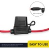12 AWG Inline Fuse Holder, No. 12 Fuse Holder, Blade