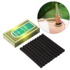 Smokeless Moxa Rolls, 10pcs/Box Moxa Roll Stick, Black Moxibustions, Smokeless