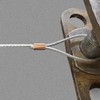 HIGOOD 100 Piece Plain Copper Duplex Oval Crimping Sleeve Set