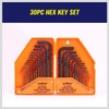 HORUSDY 31-Piece Hex Key Set, Allen Wrench Set With T-handle