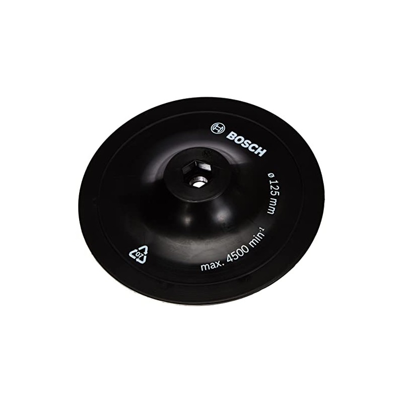 Bosch 2609256281 125 mm Sanding Plate for Drill with Clamping