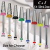 C & I 5 in 1 Nail Drill Bit, Cross