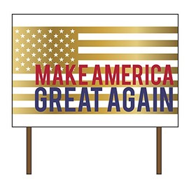 EM Designs Make America Great Again 18x24 Yard Lawn Sign
