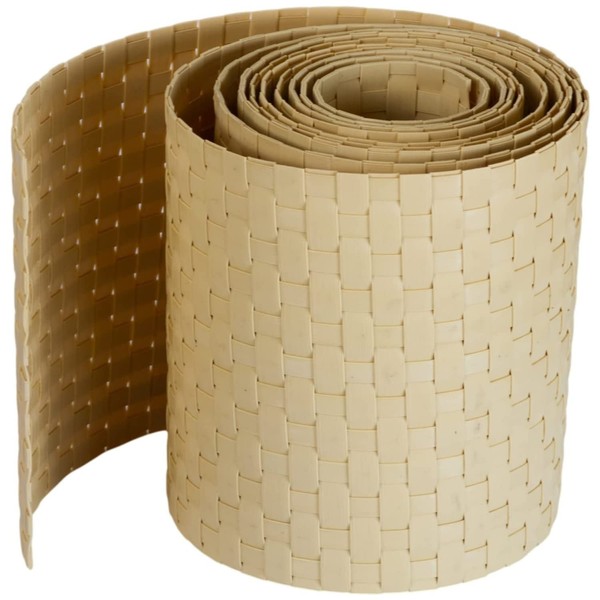 workingHOUSE Polyrattan Privacy Screen Strips for Double Bar Mesh -