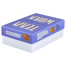 FALKEN Original StoryBox TEAM. 120 mm high, DIN A4+, made in Germany, gift box with lid, ideal for memories, photos, collections, pictures, crafts, storage box, all-purpose box