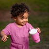Infantino My 1st Tumbler, Silicone Sippy Cup with Straw &
