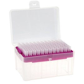 4E's USA 200µL Pipette Tip - Universal Tips, RNase/DNase Free, Pyrogen Safe, Sterile Transparent Extended Length Pipette Tip, 96 Tips Racked
