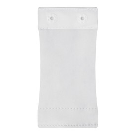 Women’s Bodysuit Extender, Removable and Washable Bodysuit Crotch Extender with 2 Plastic Snaps, White