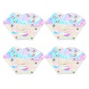 Lrtzizy 4Pcs Skate Toe Guards Vegan Faux PVC Roller Skate