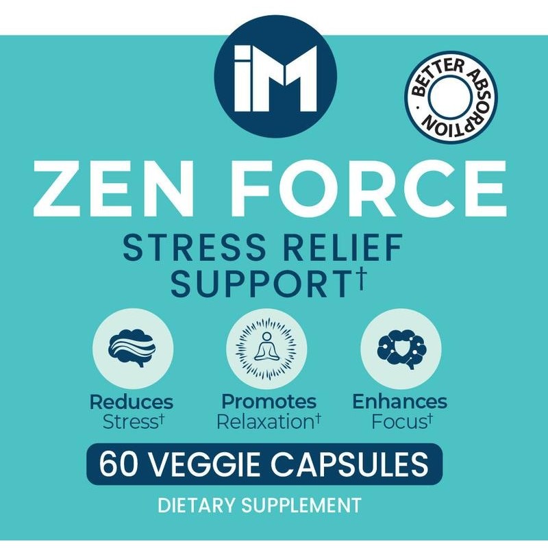 IM Zen Force – Calm, Relaxation & Focus Support, Organic