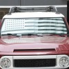 Ynei Windshield USA Flag Sun shade Sun Protection Custom Fits