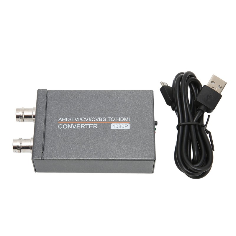 Ahd to Hdmi Converter Tvi Hd Multimedia Interface Metallic Iron