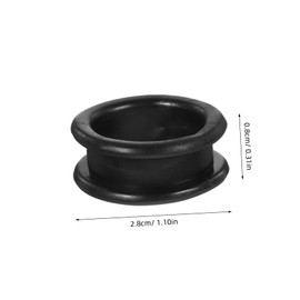 Healvian 20pcs Scissors Finger Protector Rings for Pet Grooming and Hair Cutting Comfortable Grip Inserts to Reduce Finger Fatigue and Enhance Control