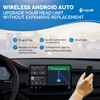 CARSIFI Wireless Android Auto Adapter for All Cars and Head