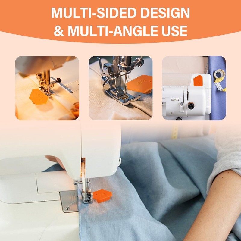 BEAUTIFABLE Magnetic Seam Guide for Sewing Machine （3 Pcs