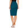 Lexi - Falda vaquera elástica súper cómoda para mujer, Sks44876-verde