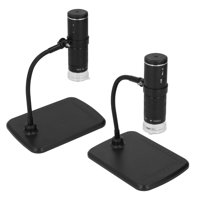 Wireless Digital Microscope 50 to 1000X Portable 2MP with Flexible