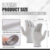 Teenyyou 2 Pairs Conductive Gloves Unisex Computer Gloves Protection for
