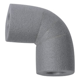 CLIMAPOR Elbow 90° for Pipe Insulation PE 18/25, Grey, Pack of 1