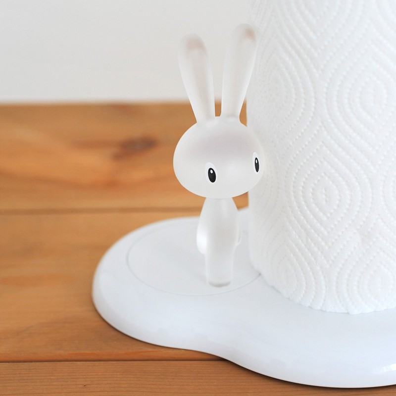 Alessi Bunny and Carrot ASG42 W - Design Kitchen Roll