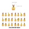 24PCS Curious Monkey Cupcake Toppers, Cartoon Party Decorations, Theme Celebrations