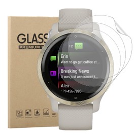3 Pack Screen Protector for Garmin Venu 3S, GEJEFA Flexible TPU Full Coverage 3D Curved Screen Film for Garmin Venu 3S