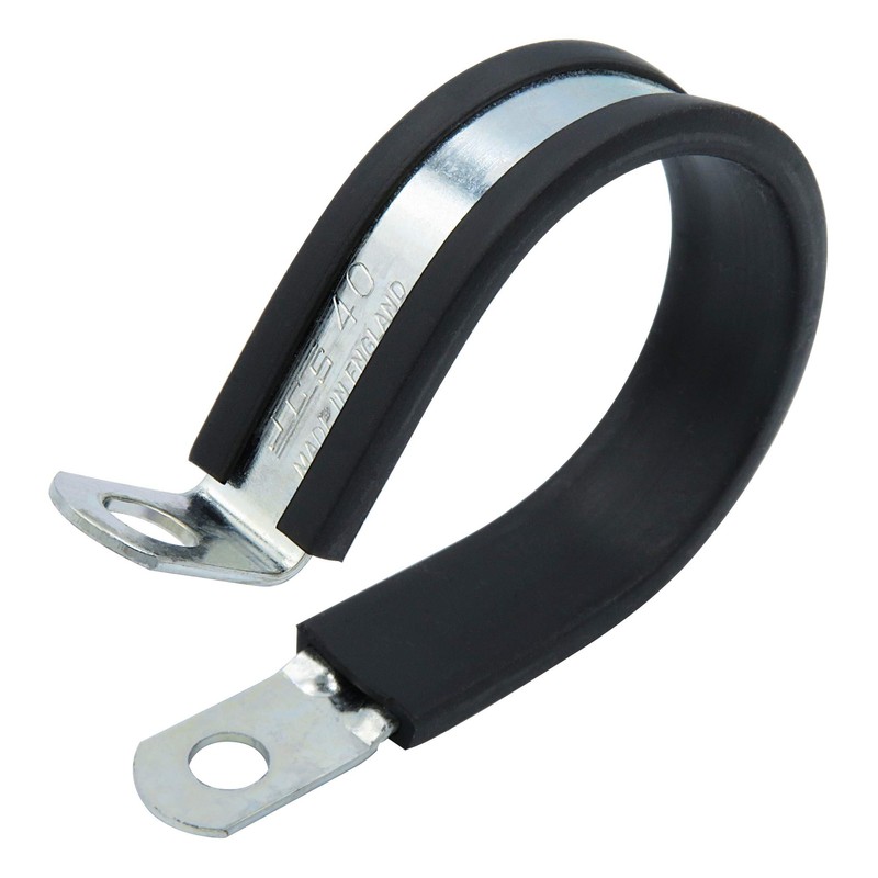 JCS JCS-P10 Hose Band, P-Clip, Iron, 0.4 inches (10 mm)