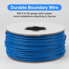 RUXAN Electric Fence for Dogs，Underground above Ground Electric Dog Fence Pet Containment System (Wire)