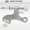 10 Pack Rok Hardware Adjustable Heavy Duty Hinge Pin Door
